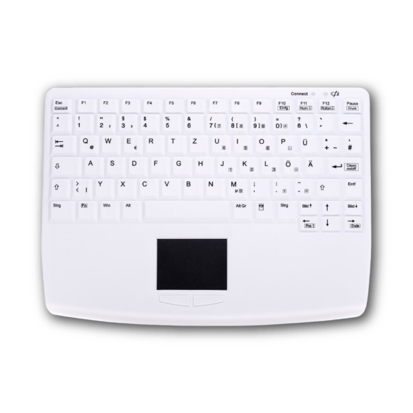tastiera industriale in silicone IP68 con trackpad ultra-compatta