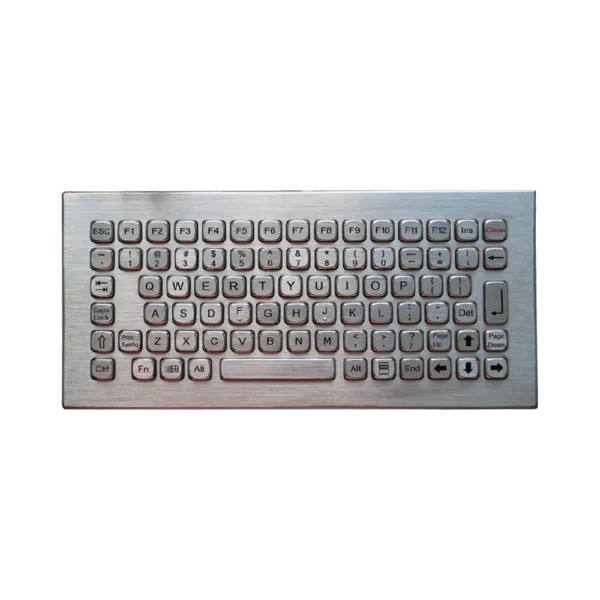 Tastiera industriale in acciaio inox IP68 modello GPK-A290-FN-DT-DWP antivandalo