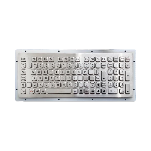 Tastiera industriale in acciaio inox nero titanio GPK-A290-FN-BT-DWP IP65